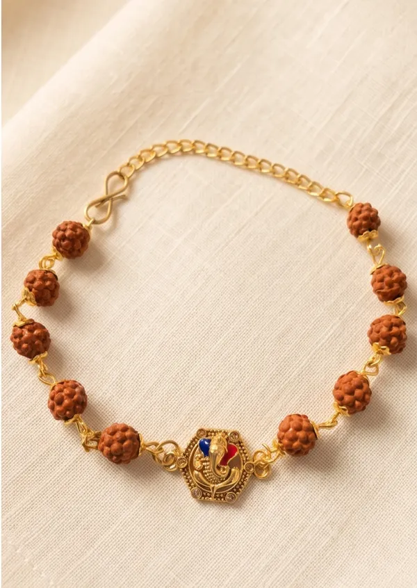 Ganesh_Rudraksh_Rakhi_with_Ganesh_Rakhi_Platter_Combo_|_Premium_Raksha_Bandhan_Puja_Gift_Set_for_Brother