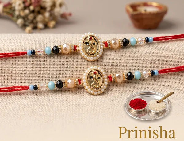Ganpati_blessing_Charm_Rakhi_along_with_matching_Ganpati_Roli_Chawal_Platter_