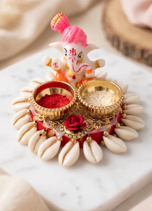 Ganpati_blessing_Charm_Rakhi_along_with_matching_Ganpati_Roli_Chawal_Platter_