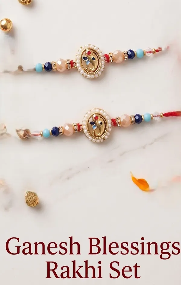 Ganpati_blessing_Charm_Rakhi_along_with_matching_Ganpati_Roli_Chawal_Platter_