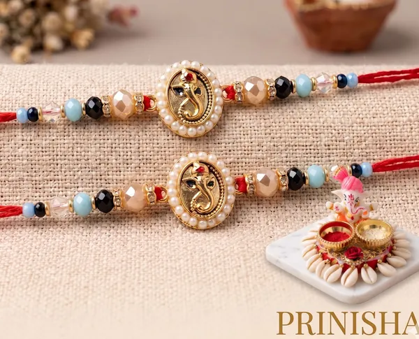 Ganpati_blessing_Charm_Rakhi_along_with_matching_Ganpati_Roli_Chawal_Platter_