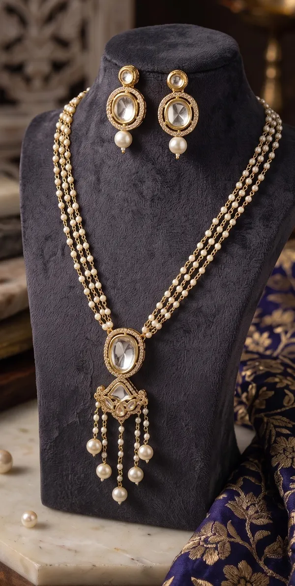 Kundan_Pearl_Pendant_Set_with_Earrings_–_Elegant_Gold_Plated_Long_Necklace_Set