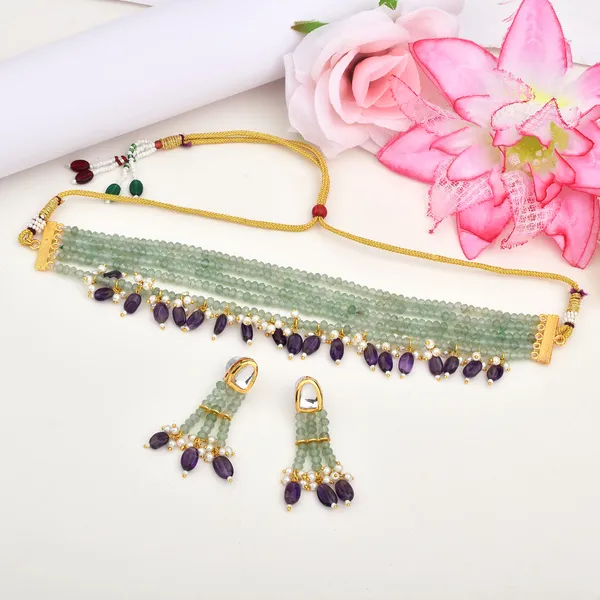 Luxurious_Mint_Aqua_Onyx_Choker_Mala