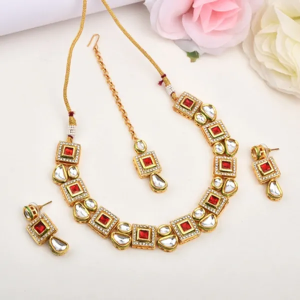 Kundan_Princess_Bridal_Necklace_with_Tika_|_Designer_Kundan_Necklace_set