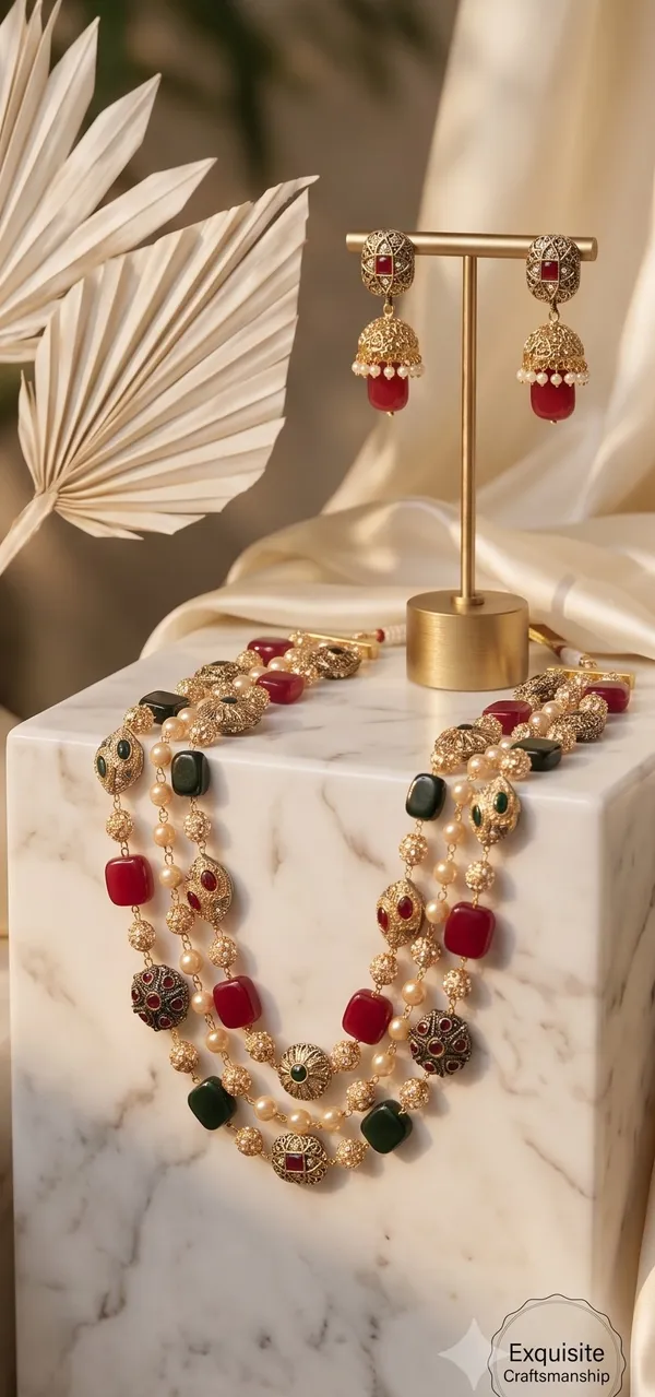 Sierra_Quartz_Stone__Long_Mala_|_Wedding_Necklace