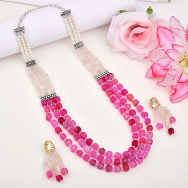Romantic_Multi-Layer_Pink_Mala__|_Rose_Quartz,_Fuchsia_Agate_&pearls
