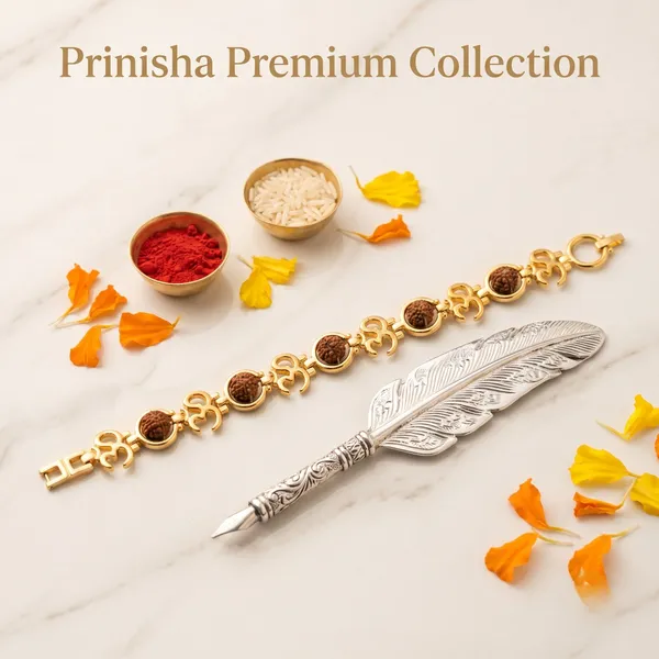 Premium_OM_Rudraksh_Adjustable_Bracelet_for_Brothers_|_Spiritual_Rakhi_Gift_set