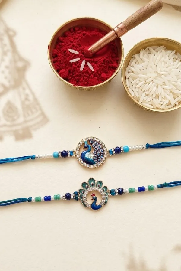 Premium_Peacock_Rakhi_Pair_for_Brother_–_Designer_Bhai_Rakhi_Set_with_Gifts