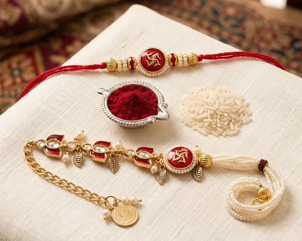 Premium_Swastik_Rakhi_for_Brother_&_Matching_Designer_Bracelet_for_Bhabhi_|_Raksha_Bandhan_Special_Pair