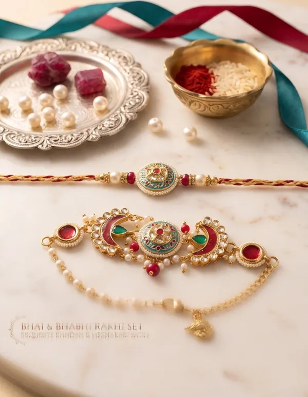 Rajwada_Meenakari_Bhai_Bhabhi_Rakhi_Pair_|_Royal_Rakhi_Gift_Set