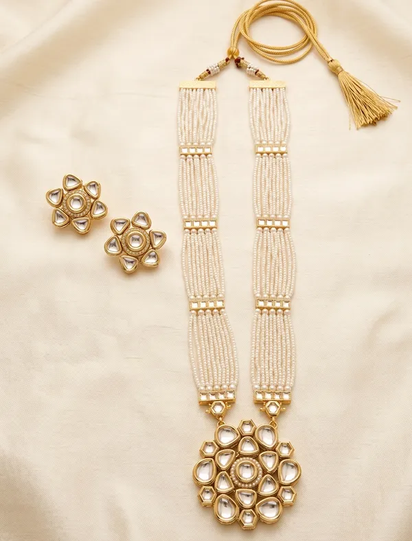Royal_Kundan_&_Pearl_Long_Bridal_Necklace_–_Multi-Layer_Pearl__Mala_Set_|_Bridal_Jewellery