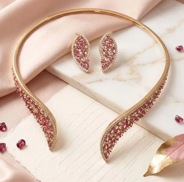 Ruby_Diamond_Front_Openable_Designer_Necklace_|_Designer_Diamond_necklace