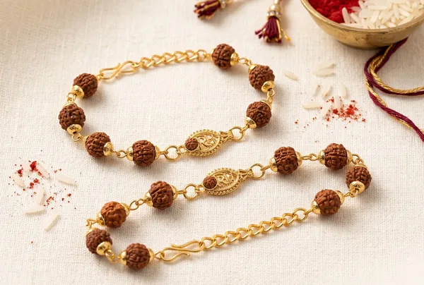 Shiv_Charm_Rudraksh_Chain_Bracelet_Rakhi_Pair_for_Brother_with_Swastik_Diya_|_Spiritual_Raksha_Bandhan_Gift_Set