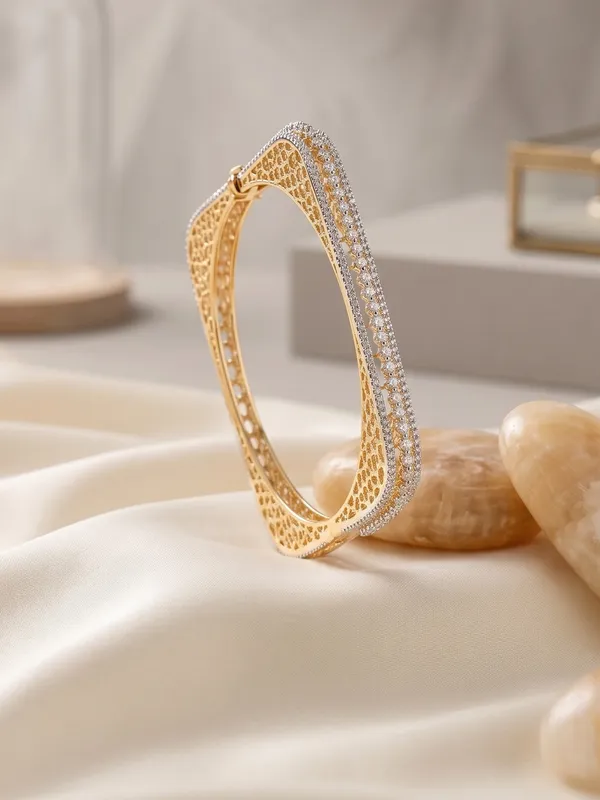 Square_Designer_Openable_Bracelet_–_Premium_Gold_Dimond_Look