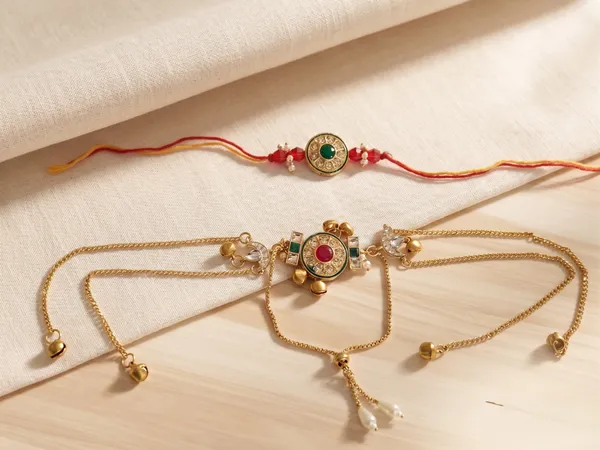 Trendy_Kundan_Bhai_Rakhi_&_Kashmiri_Bhabhi_Rakhi_Bracelet_|_Designer_Rakhi_Set_for_Bhaiya_Bhabhi