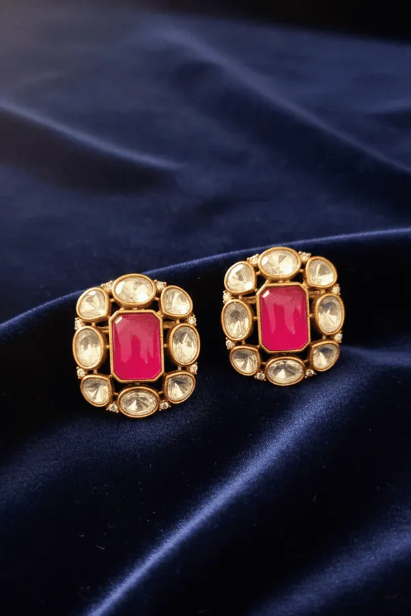 Moissanite_Ethnic_Choker_Necklace_|_Premium__Bridal_&_Party_Wear_Jewellery