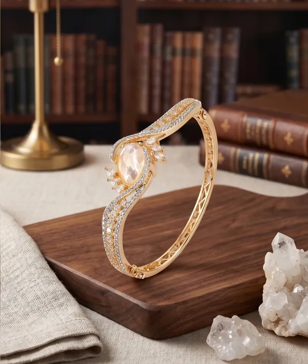 Zirconia_&_Pearl_Tennis_Bracelet_|_Luxury_White_Gold_Plated_Gemstone_Bracelet_for_Women