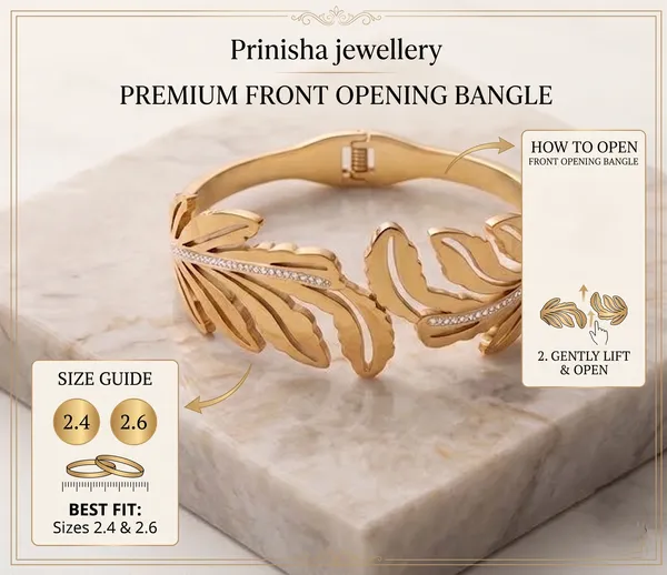 Anti_Tarnish_Openable_Leaf_Bracelet_for_Women_|_Elegant_Gold_Finish_Adjustable_Bracelet