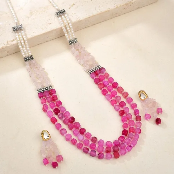 Romantic_Multi-Layer_Pink_Mala__|_Rose_Quartz,_Fuchsia_Agate_&pearls