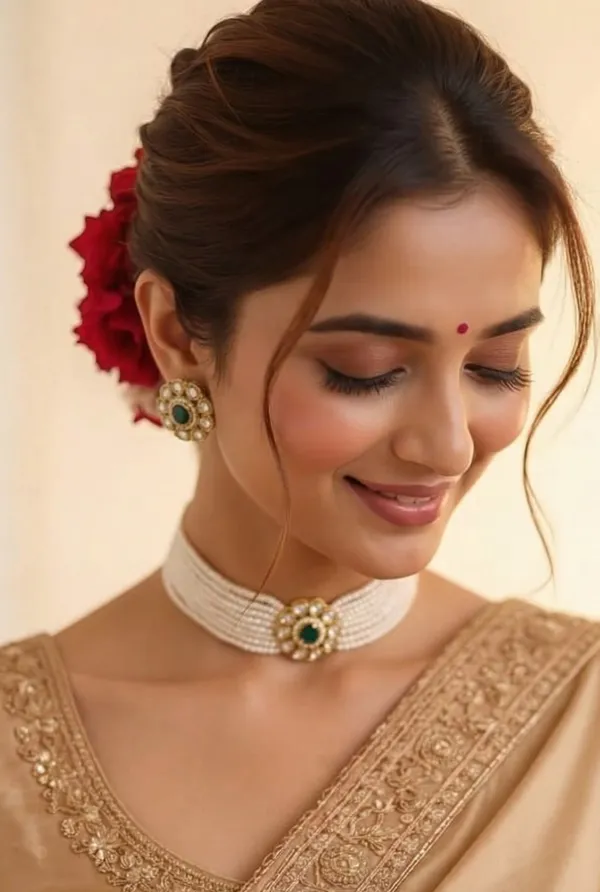 Designer_Kundan_Choker_with_White_Beads_|_Royal_Kundan_choker