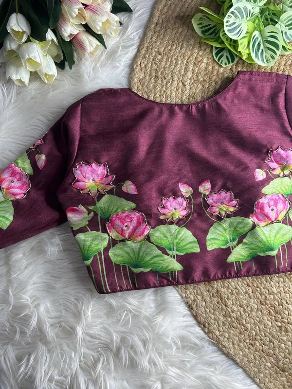 Purple_Silk_Blouse_For_Women