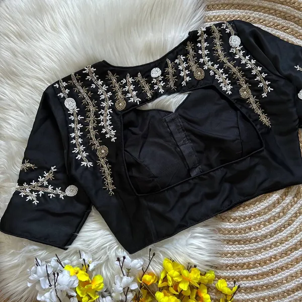 Black_Silk_Blouse_For_Women