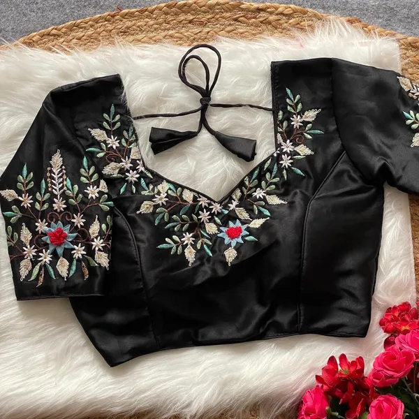 Black_Silk_Blouse_For_Women