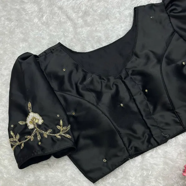 Black_Silk_Blouse_For_Women