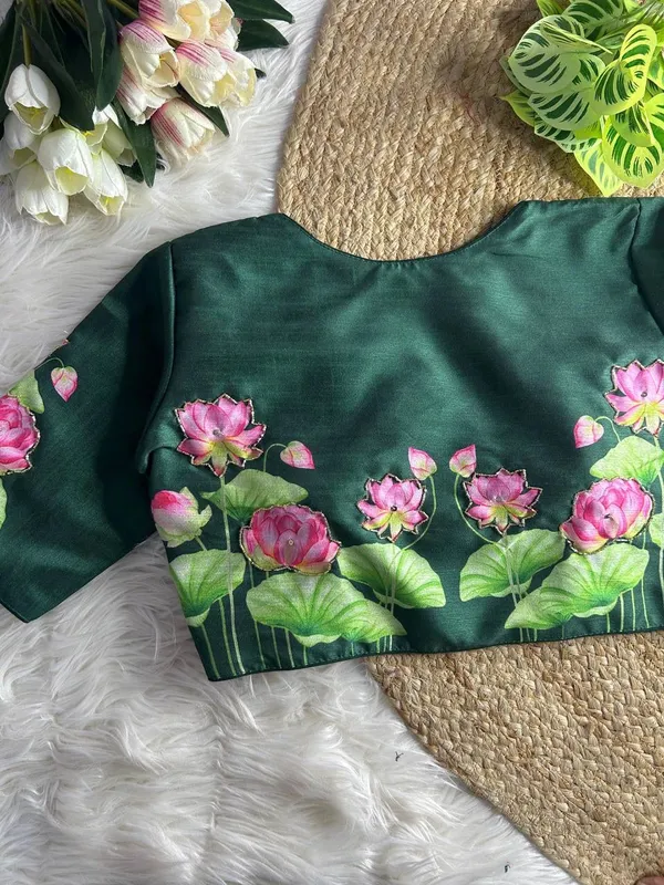 Green_Silk_Blouse_For_Women