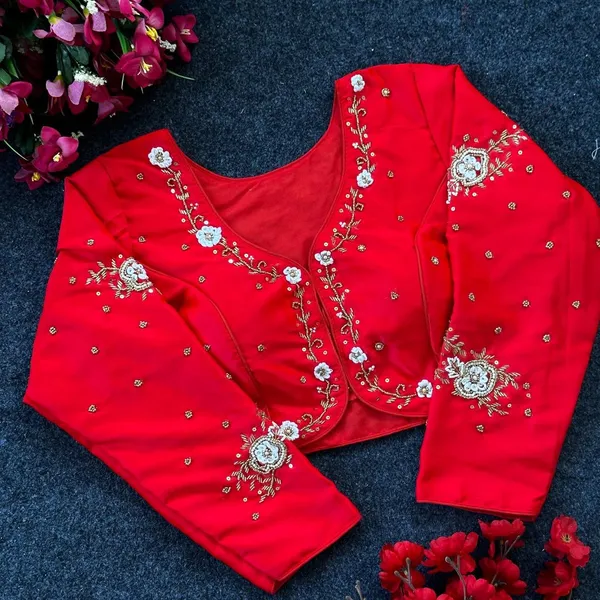 Red_Silk_Blouse_For_Women