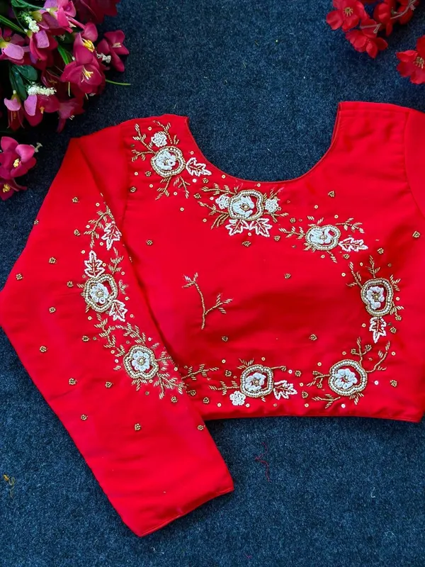 Red_Silk_Blouse_For_Women