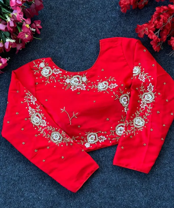 Red_Silk_Blouse_For_Women