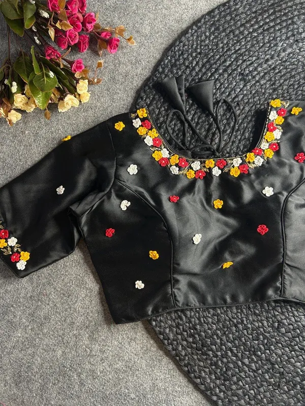 Black_Silk_Blouse_For_Women