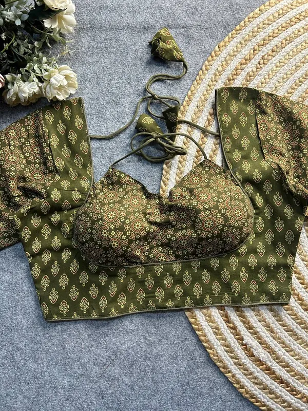 Green_Silk_Blouse_For_Women