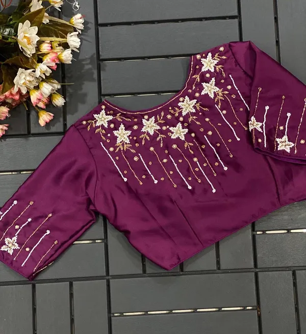 Purple_Silk_Blouse_For_Women