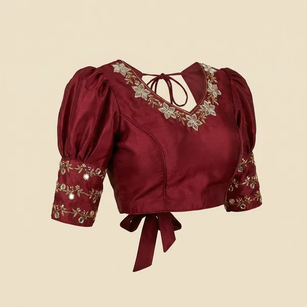Red_Silk_Blouse_For_Women