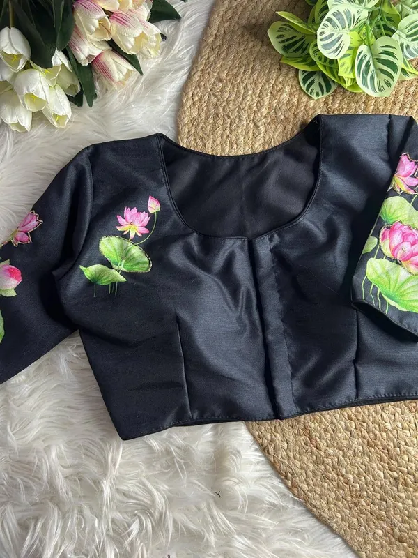 Black_Silk_Blouse_For_Women