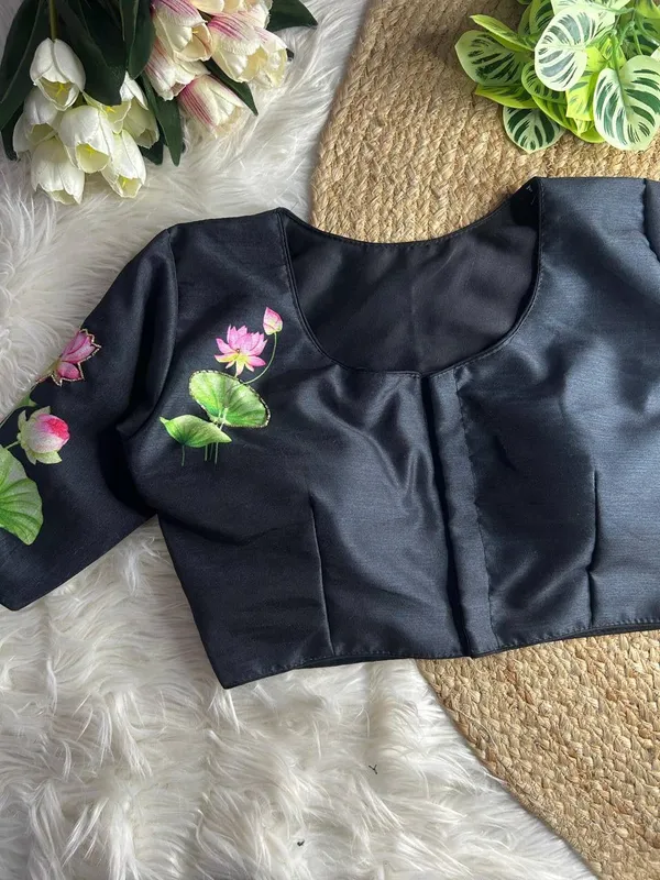 Black_Silk_Blouse_For_Women
