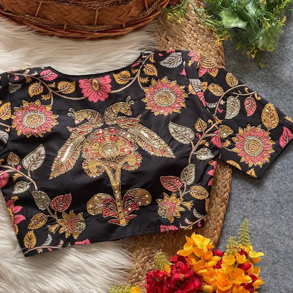 Green_Silk_Blouse_For_Women