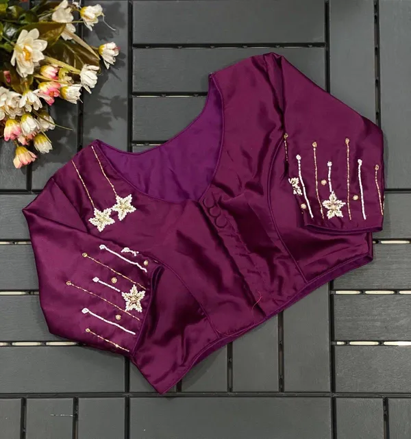 Purple_Silk_Blouse_For_Women