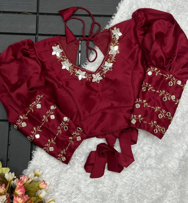 Red_Silk_Blouse_For_Women