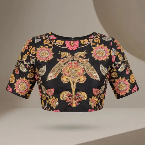 Black_Silk_Blouse_For_Women