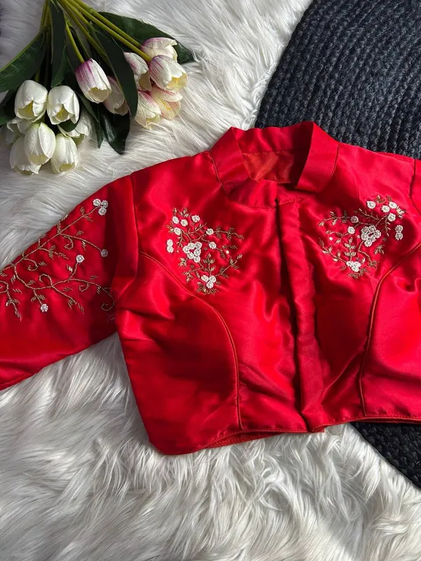 Red_Silk_Blouse_For_Women