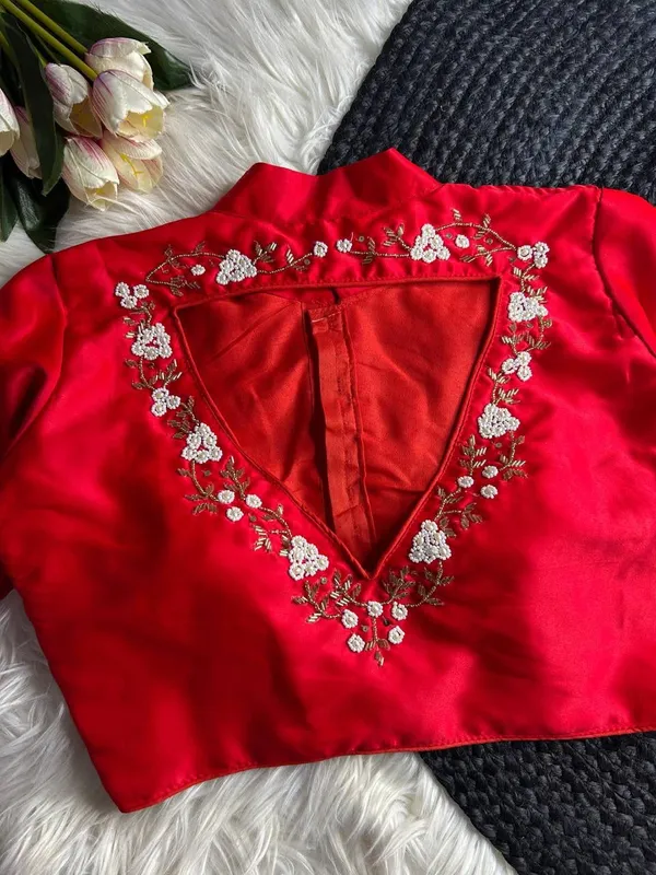 Red_Silk_Blouse_For_Women