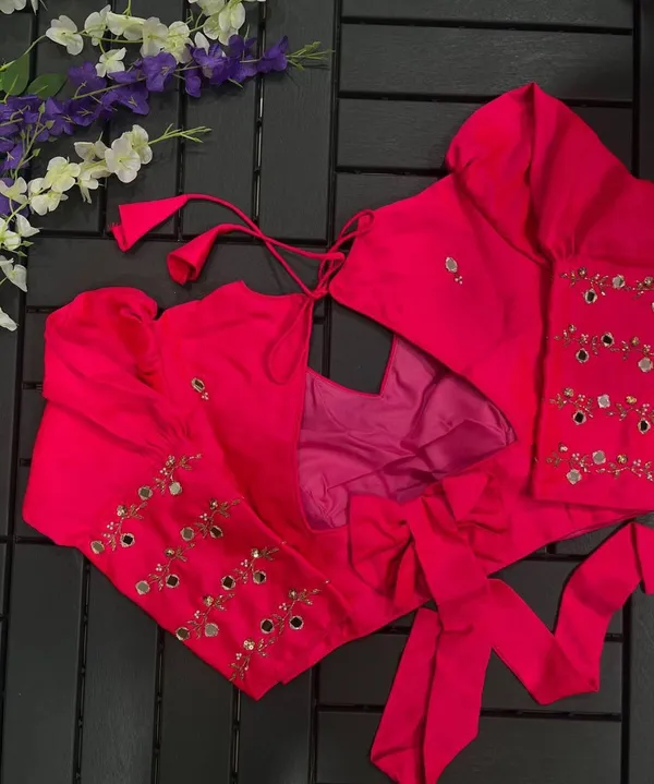 Pink_Silk_Blouse_For_Women