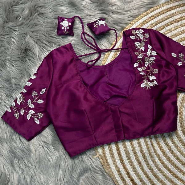 Purple_Silk_Blouse_For_Women