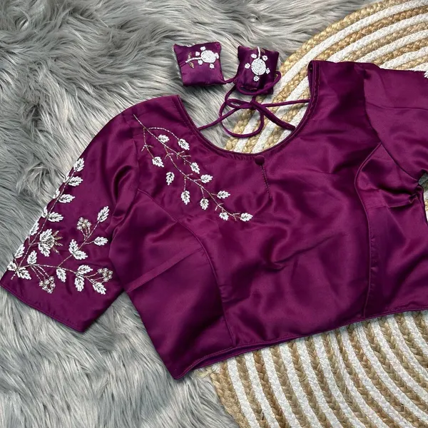 Purple_Silk_Blouse_For_Women