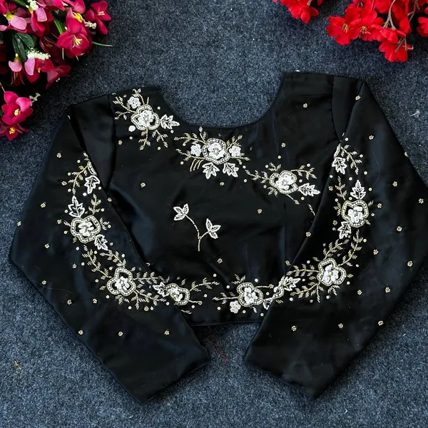 Black_Silk_Blouse_For_Women