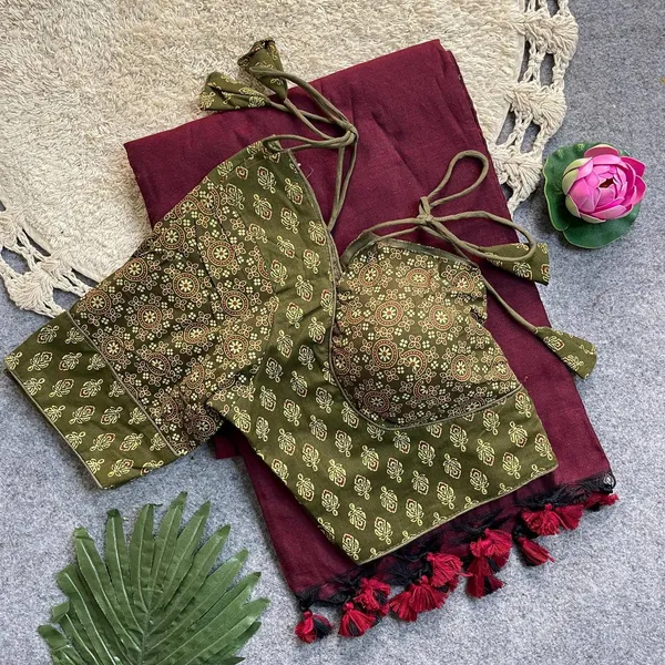 Green_Silk_Blouse_For_Women