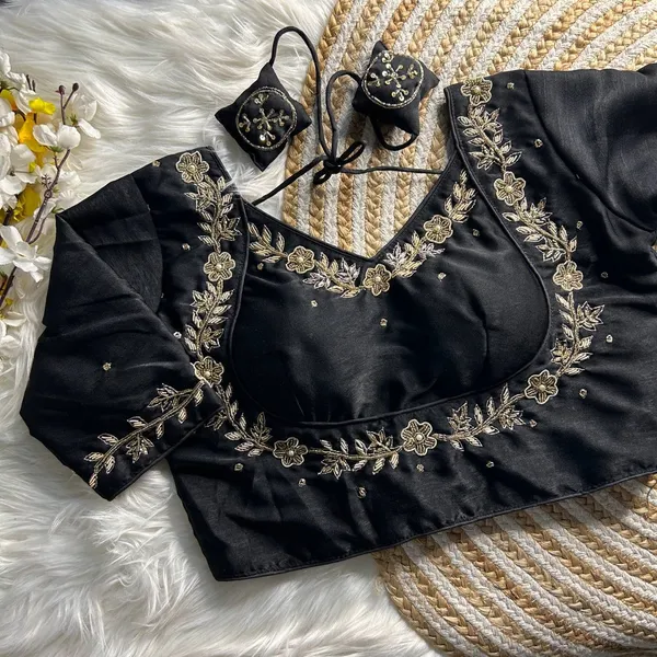 Black_Silk_Blouse_For_Women